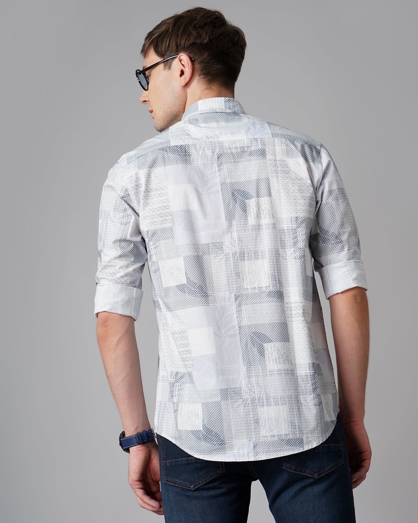 Verve Blue Checks Shirt