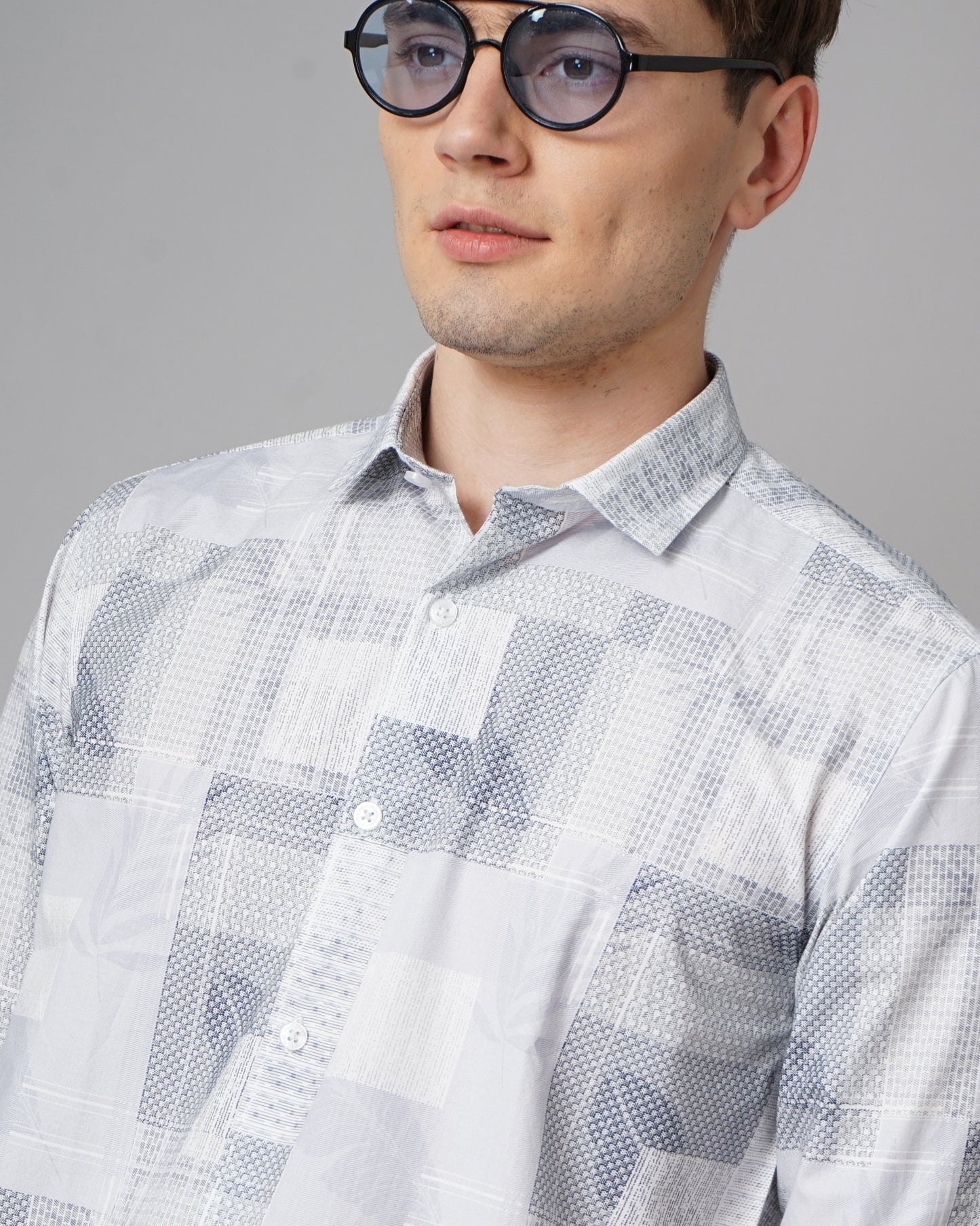 Verve Blue Checks Shirt