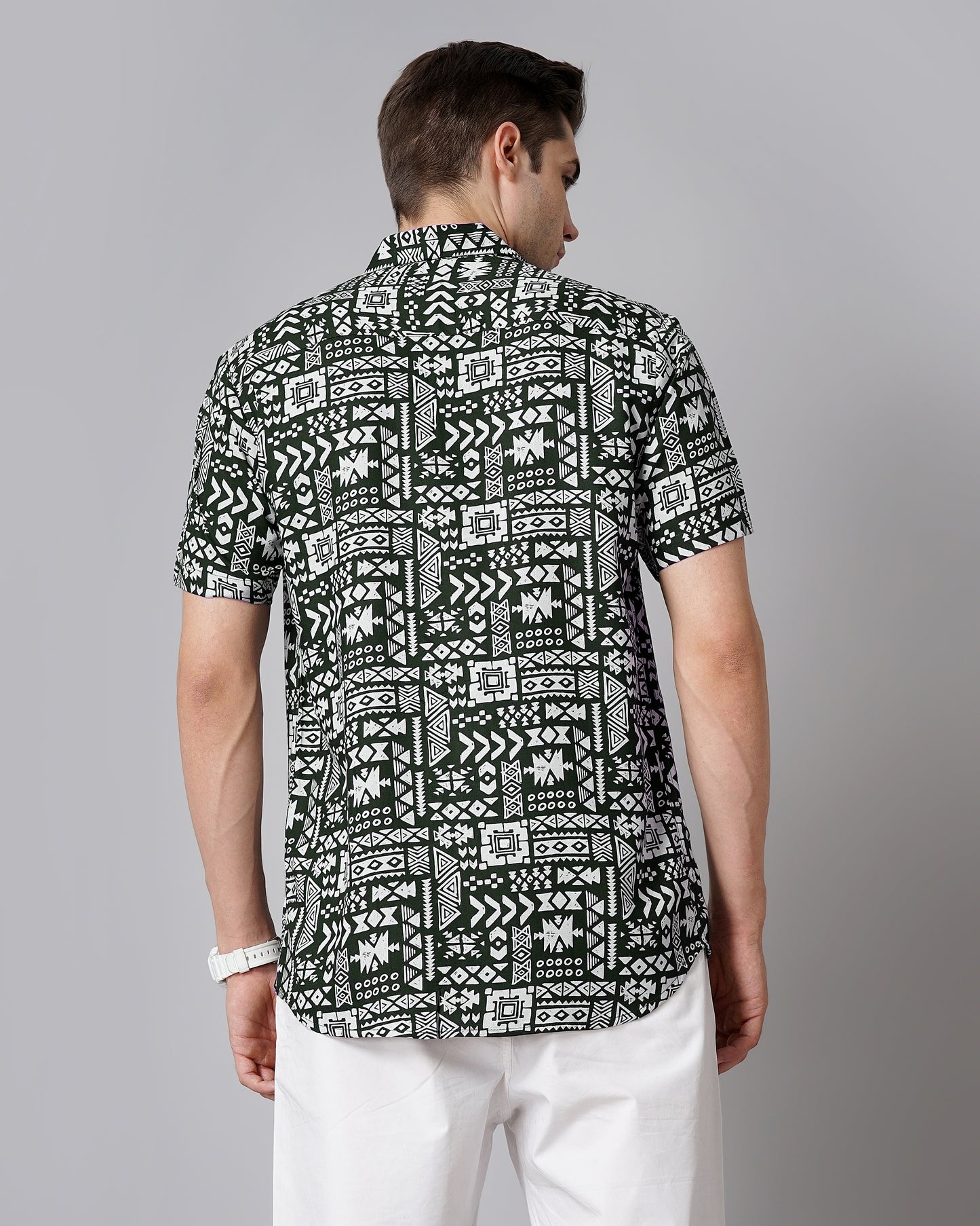 Aztec Green Shirt