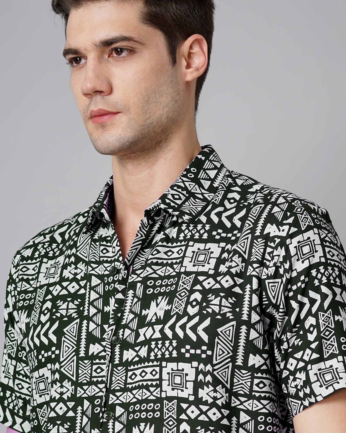 Aztec Green Shirt