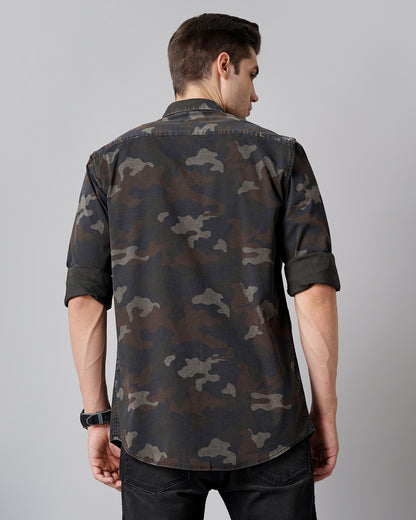 Camouflage Black Shirt
