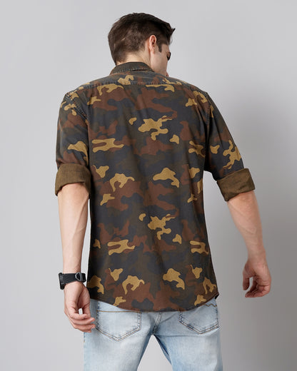 Camouflage Brown Shirt