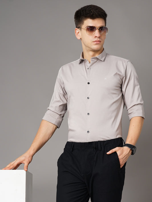 Zephyr Grey Solid Shirt