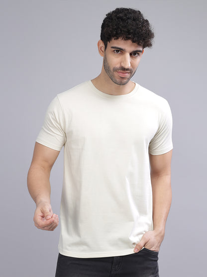 Plain Cream T-Shirt