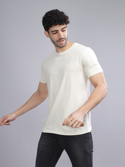 Plain Cream T-Shirt