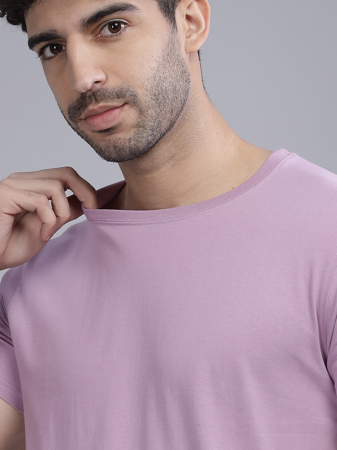 Plain Mauve T-Shirt