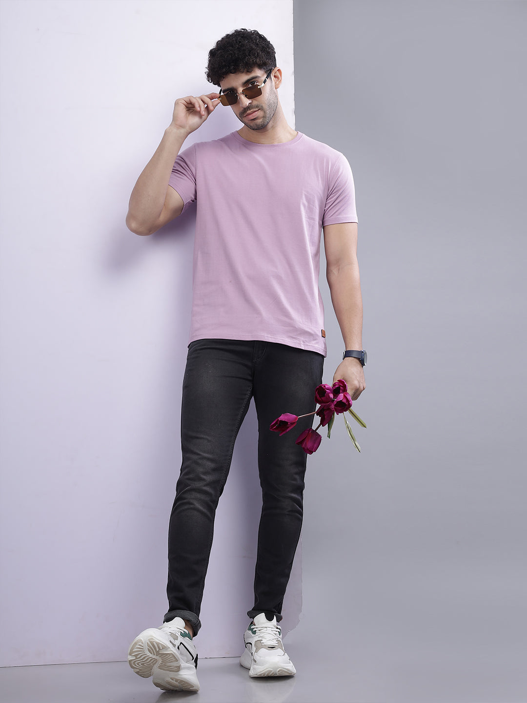 Plain Mauve T-Shirt