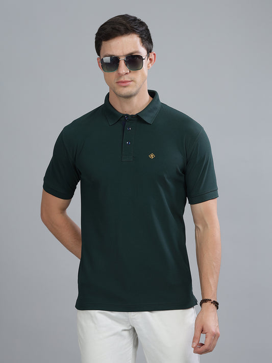 Olive Dryfit Polo T-Shirt